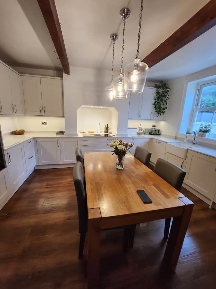 Traditional bespoke kitchen cabinetry installed in Bolton & Bury